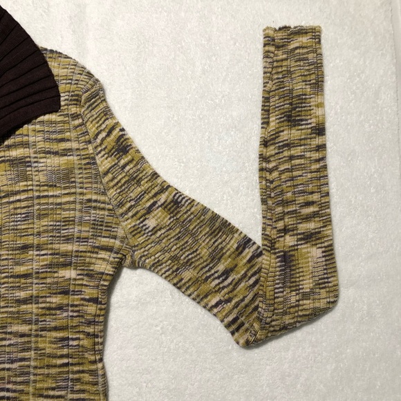 Hooked up Womens Ribbed Collared Cardigan Sweater, Size L, New - Picture 6 of 10